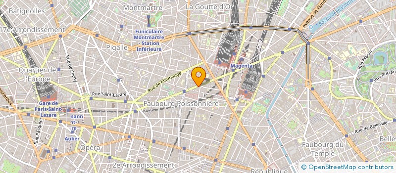 localisation de l'entreprise FINANCIERE ILHD  PARIS