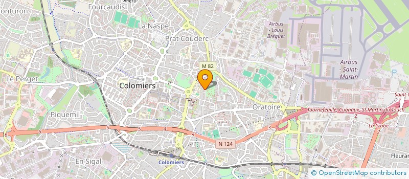 localisation de l'entreprise FINANCIERE IMMMOBILIERE ESCOT à COLOMIERS
