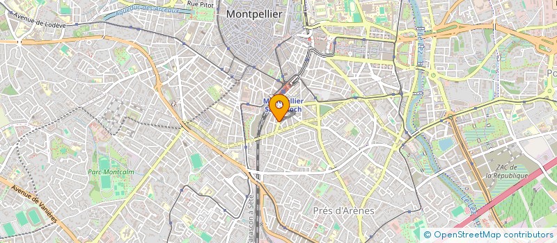 localisation de l'entreprise FINANCIERE IMMOBILIERE à MONTPELLIER