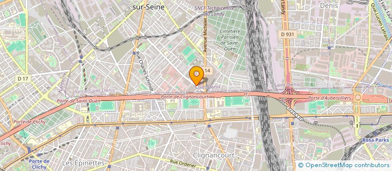 localisation de l'entreprise FINANCIERE IMMOBILIERE DE SAINT OUEN à SAINT-OUEN-SUR-SEINE