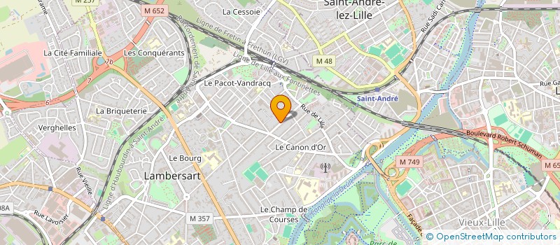 localisation de l'entreprise FINANCIERE IMMOBILIERE DU BOURG à LAMBERSART
