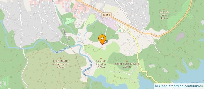 localisation de l'entreprise FINANCIERE INVESTISSEMENT ROUSTAN F.I.R  MONTAUROUX