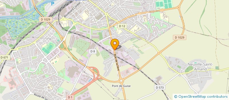 localisation de l'entreprise FINANCIERE INVESTISSEMENTS PICARDE à SAINT-QUENTIN