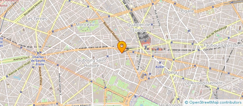 localisation de l'entreprise FINANCIERE IRSS  PARIS