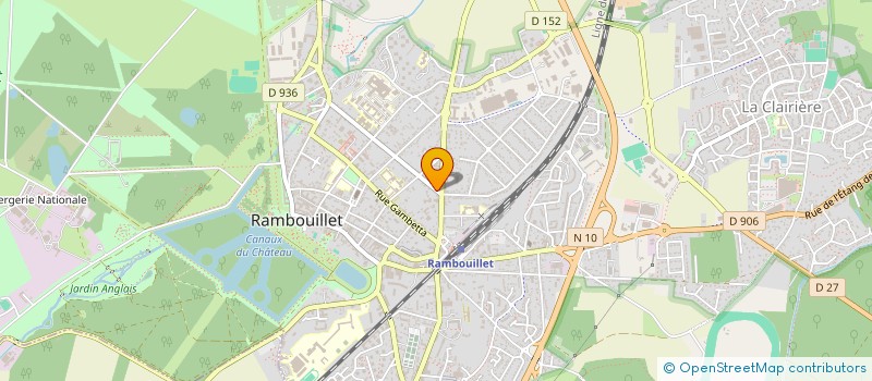 localisation de l'entreprise FINANCIERE ISABELLE à RAMBOUILLET