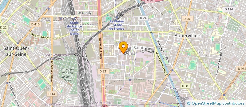 localisation de l'entreprise FINANCIERE ITAMA à CLICHY