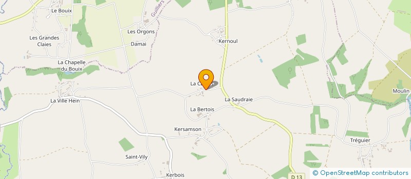 localisation de l'entreprise FINANCIERE J ALBERT  MONTERTELOT