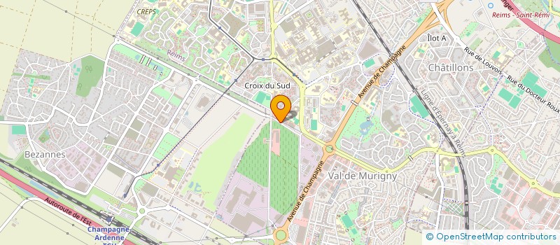 localisation de l'entreprise FINANCIERE J.E  REIMS