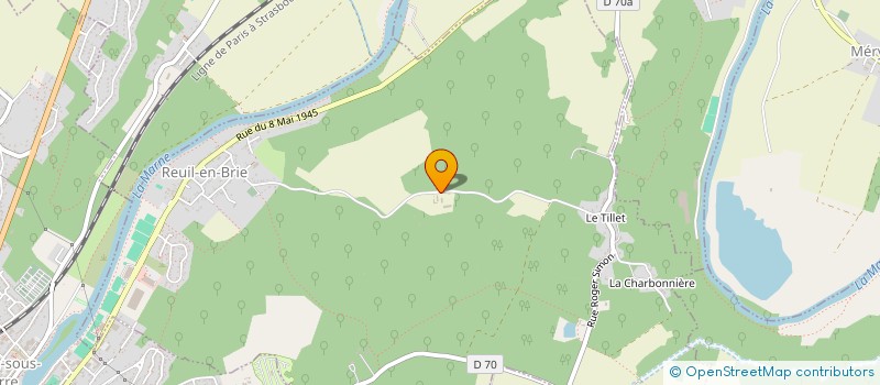 localisation de l'entreprise FINANCIERE J SOCIETES DE PARTICIPATIONS FINANCIERES DE PROFESSION LIBERALE DE PHARMACIENS D'OFFICINE.  REUIL-EN-BRIE