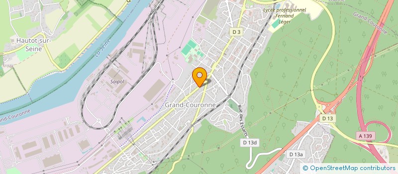 localisation de l'entreprise FINANCIERE JARRY  ELBEUF