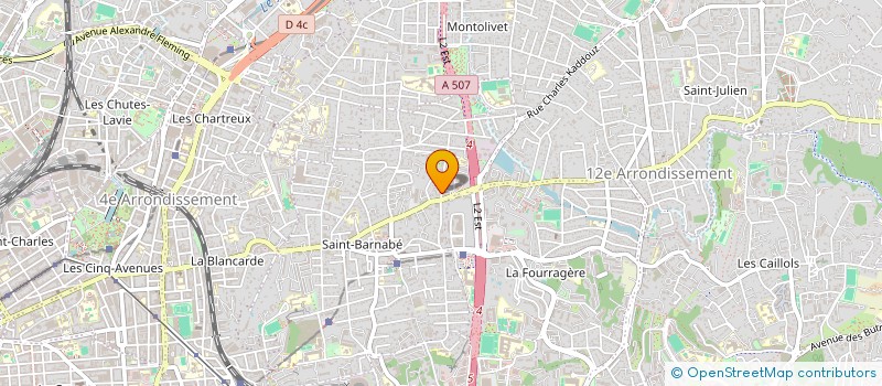 localisation de l'entreprise FINANCIERE JASON à MARSEILLE