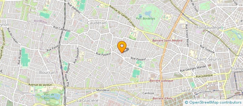 localisation de l'entreprise FINANCIERE JDS  BORDEAUX