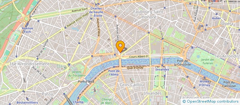 localisation de l'entreprise FINANCIERE JEAN RICHARD à PARIS