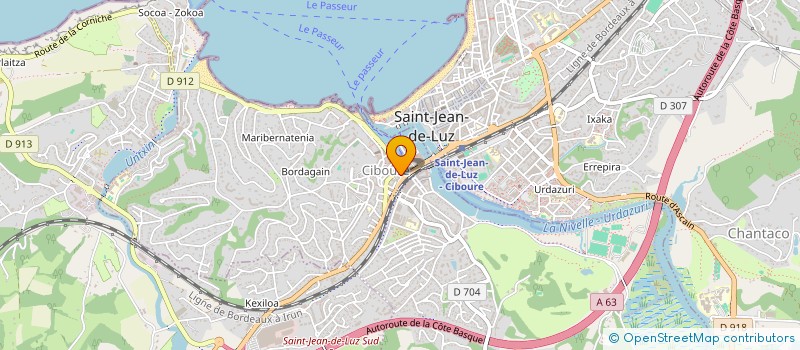 localisation de l'entreprise FINANCIERE JL POULOU  CIBOURE