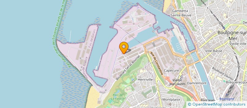 localisation de l'entreprise FINANCIERE JP COLL  LE PORTEL