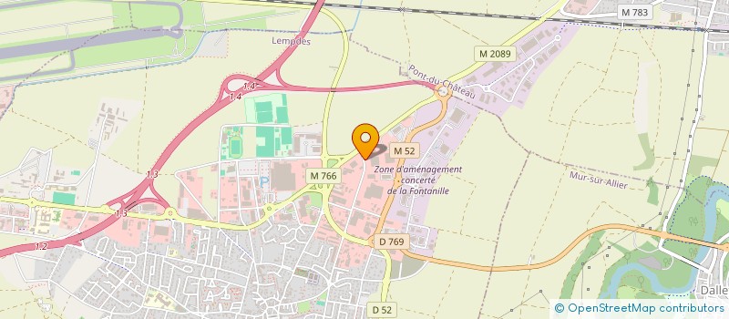 localisation de l'entreprise FINANCIERE JP SCHILLACI  LEMPDES