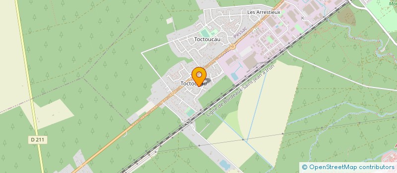 localisation de l'entreprise FINANCIERE JPC BATIMENT à CESTAS