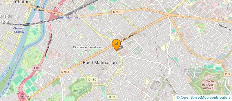 localisation de l'entreprise FINANCIERE JS à RUEIL-MALMAISON