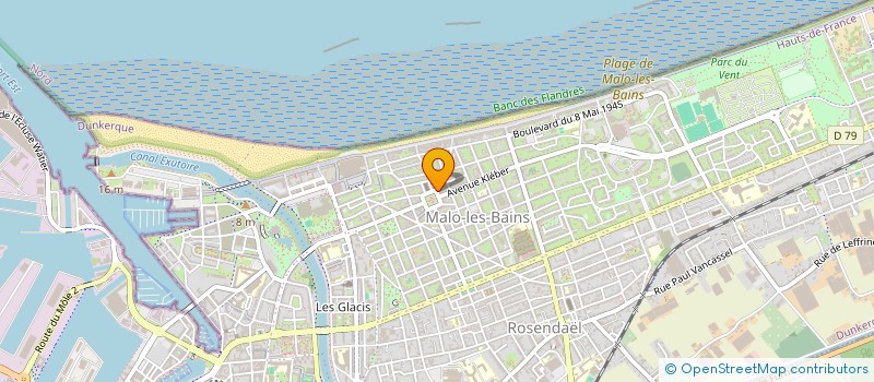 localisation de l'entreprise FINANCIERE JULIEN MAES à DUNKERQUE