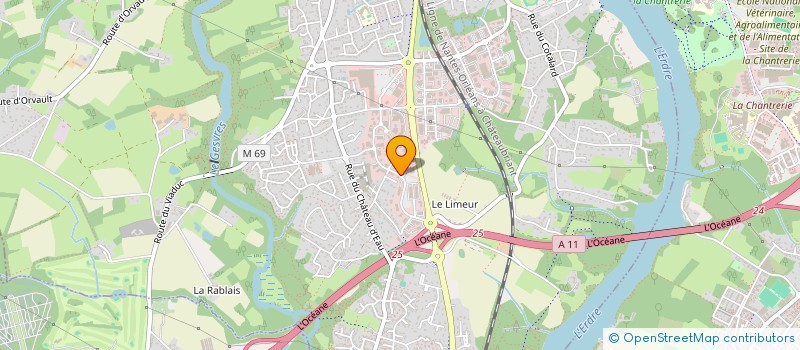 localisation de l'entreprise FINANCIERE KALITE à LA CHAPELLE-SUR-ERDRE