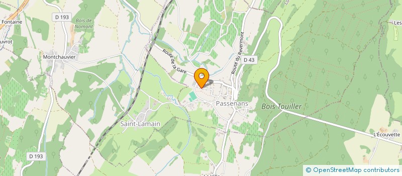 localisation de l'entreprise FINANCIERE KONIG  PASSENANS