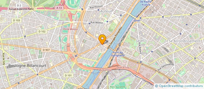 localisation de l'entreprise FINANCIERE KRIEF  PARIS