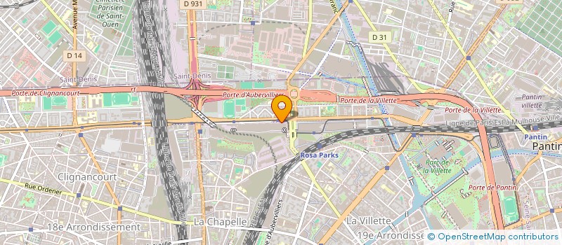 localisation de l'entreprise FINANCIERE L D  PARIS