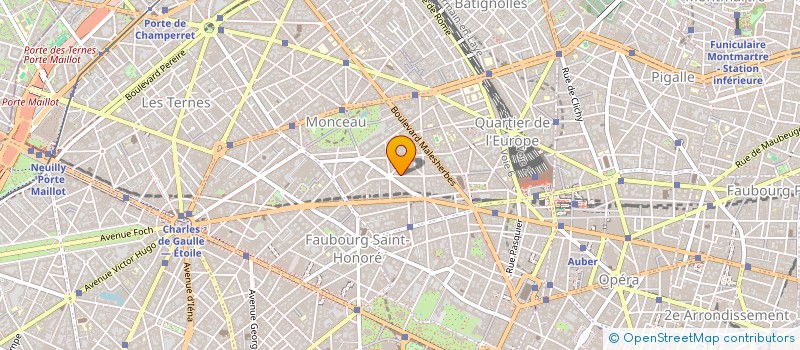 localisation de l'entreprise FINANCIERE L.F.  PARIS