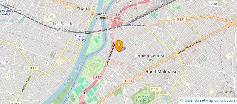 localisation de l'entreprise FINANCIERE LA BAZILLAIS à RUEIL-MALMAISON