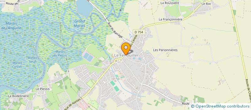 localisation de l'entreprise FINANCIERE LA CROIX à LE FENOUILLER