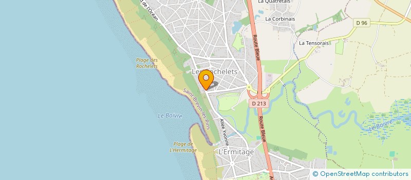 localisation de l'entreprise FINANCIERE LA FEE CLOCHETTE à SAINT-BREVIN-LES-PINS