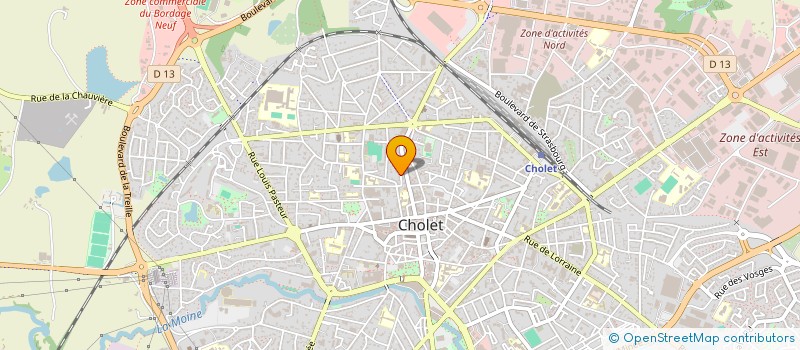 localisation de l'entreprise FINANCIERE LA MADRAGUE  ANGLET