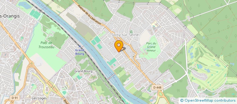 localisation de l'entreprise FINANCIERE LA-RIBIERE à SOISY-SUR-SEINE