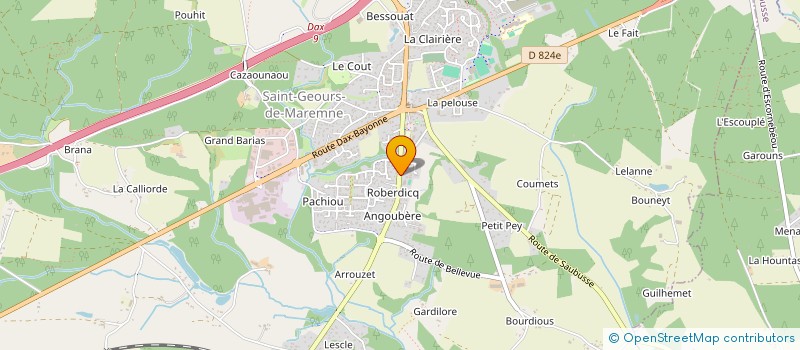 localisation de l'entreprise FINANCIERE LABEYRIE à BORDEAUX