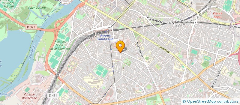 localisation de l'entreprise FINANCIERE LABOUEST à ANGERS