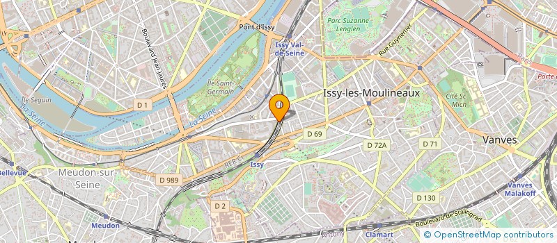 localisation de l'entreprise FINANCIERE LAFARGE à ISSY-LES-MOULINEAUX