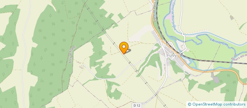 localisation de l'entreprise FINANCIERE LAFARGE  FULVY