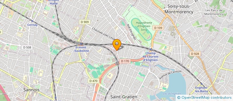 localisation de l'entreprise FINANCIERE LCCIS à EAUBONNE