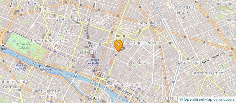 localisation de l'entreprise FINANCIERE LE COMTE BEAUBOURG à LEVALLOIS-PERRET