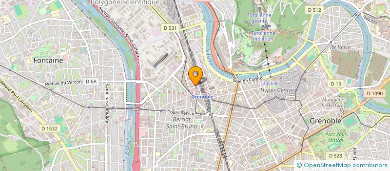 localisation de l'entreprise FINANCIERE LE DOYEN à GRENOBLE