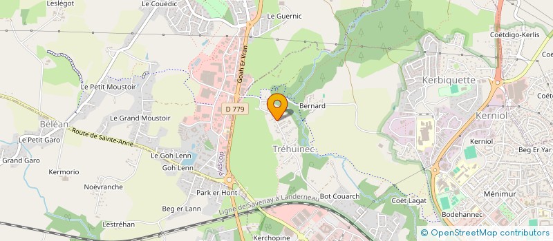 localisation de l'entreprise FINANCIERE LE ROUX à VANNES