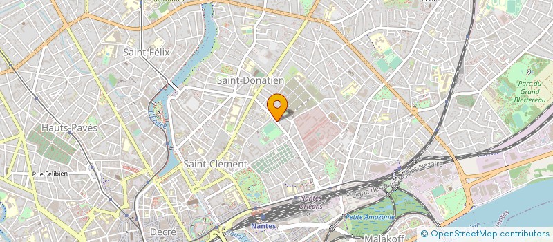 localisation de l'entreprise FINANCIERE LE SCOUARNEC à NANTES
