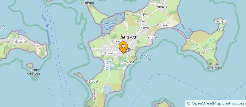 localisation de l'entreprise FINANCIERE LENER  ILE-D'ARZ