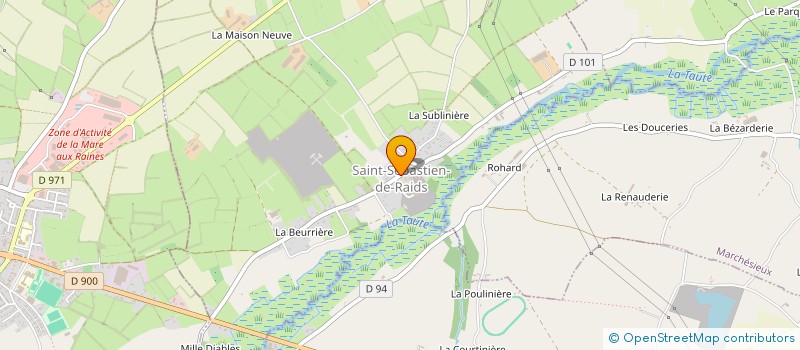 localisation de l'entreprise FINANCIERE LES CHATONS  SAINT-MARTIN-D'AUBIGNY