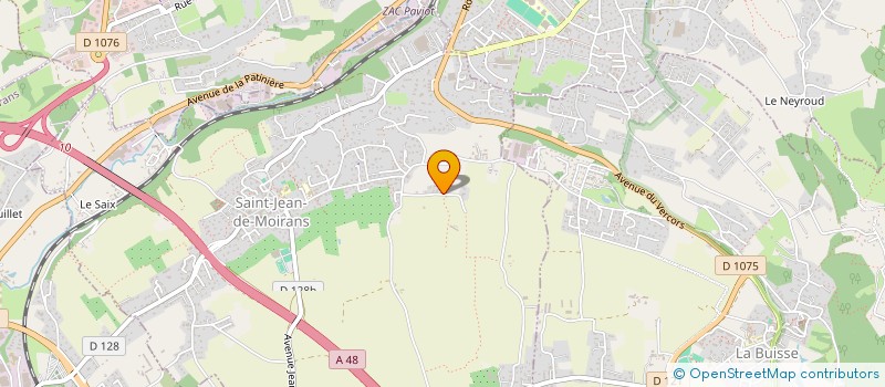 localisation de l'entreprise FINANCIERE LGR  MOIRANS