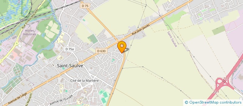 localisation de l'entreprise FINANCIERE LHOTTE à SAINT-SAULVE
