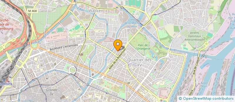 localisation de l'entreprise FINANCIERE LI à STRASBOURG
