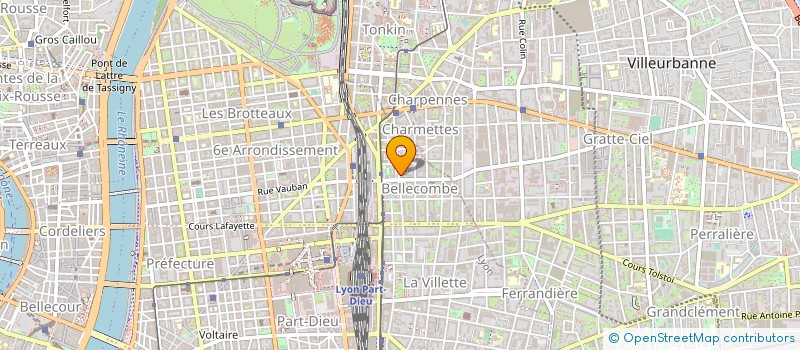 localisation de l'entreprise FINANCIERE LODI à LYON