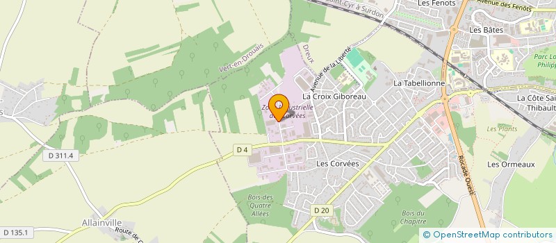 localisation de l'entreprise FINANCIERE LOUISE MICHEL à VERNOUILLET