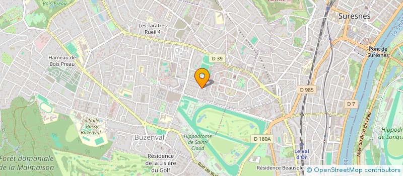 localisation de l'entreprise FINANCIERE LRT à RUEIL-MALMAISON